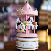 Pink &amp; Gold Musical Carousel