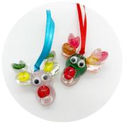 Button Reindeer Decoration