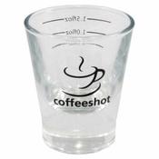 Coffeeshot Glass 2oz Lined at 0.5 / 1.0 / 1.5 Floz