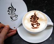 Coffee Cup Stencil 1 image