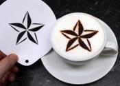 5 Pointed Round Star Stencil