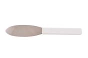 Metal Spatula White Handle - Large image
