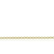 9ct Yellow Baby Belcher Chain Necklace