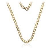 9ct Yellow Gold Curb Chain Necklace