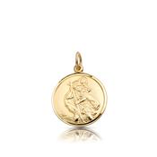 9ct Gold St Christopher Medal image