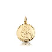 9ct Gold St Christopher Medal image