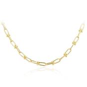 9CT YELLOW GOLD INDUSTRIAL CHAIN