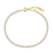 Ania Haie "Gold Row Bezel Set " Bracelet