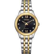 CITIZEN BLACK SILHOUETTE DIAMOND WATCH image