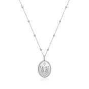 Ania Haie Silver Butterfly Locket Necklace image
