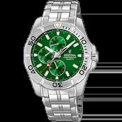 FESTINA GREEN STEEL WATCH image