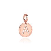 Rebecca Small Rose Gold Initial
