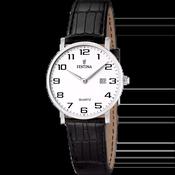 Festina White Leather Watch image