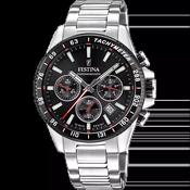 Festina Black Steel Watch image