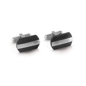 GUESS STEEL MEN'S TWO COLOR CUFFLINKS image