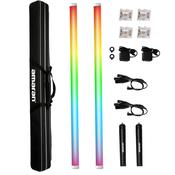 Aputure Amaran PT4c RGB LED Pixel Tube Light 2 light production kit (4ft) image