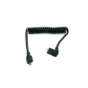 Atomos coiled right-angle micro HDMI to micro HDMI cable (30-45cm) image
