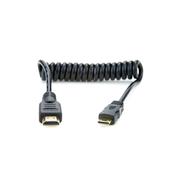 Atomos coiled mini HDMI to full HDMI cable (30-45cm)