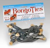 Bongo Ties 5" - 10 Pack Black image