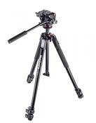 Manfrotto 190X Alu 3 Section Kit Fluid Head image