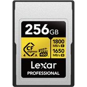 Lexar CFExpress Pro Type A Gold Series 256GB Card image