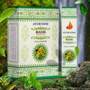 Basil - Ayurvedic Masala Incense Sticks image