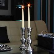 Non-Drip Taper Candles 10pk - Ivory