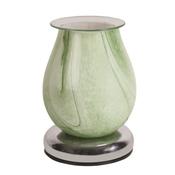 Oval Swirl Electric Wax Melt Burner Green image