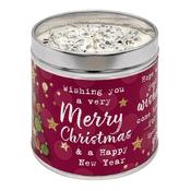 Festive Candle – Merry Christmas image