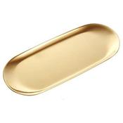 Candle Tray Long - Gold image