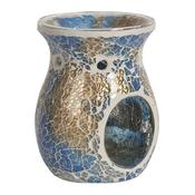 Wax Warmer - Blue &amp; Gold Crackle