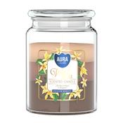 Wild Vanilla – Tricolour Scented Candle