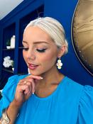 Emily Drop Earrings Gold image