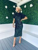 Dorothy Sequin Occasion Dress Forest image