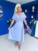 Catherine Detailed Occasion Dress Lilac image