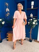 Darcy Embellished Belt Midi Dress Pwr Pink image