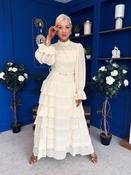 Rosie Layered Occasion Dress Yellow image
