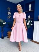 Eibhlin Detailed Occasion Midi Dress Pwr Pink image