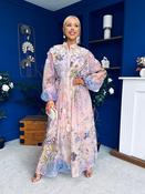 Janette 3d Floral Detail Shirt Dress Floral