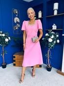 Florence Embellished Occasion Midi Dress Pwr Pink