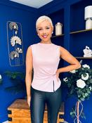 Georgina Gold Clasp Detail Top Pwr Pink
