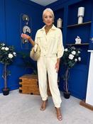 Barbara Detailed Top &amp; Trouser Set Yellow