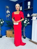Meadow Detailed Occasion Dress Red image