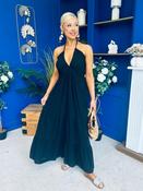 Felicity Halterneck Midi Dress Black image