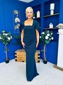 Meadow Detailed Occasion Dress Navy image