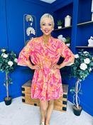 Tamara Para Mini Dress Dress Paisley Coral image