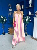 Fleur Striped Para Maxi Dress Dress Yellow image