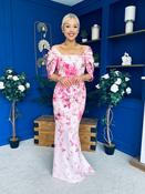 Vanessa Detailed Occasion Dress Floral