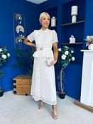 Melody Floral Lace Top &amp; Skirt Set Cream image