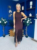 Nadine Tassel Detailed Midi Dress Coco